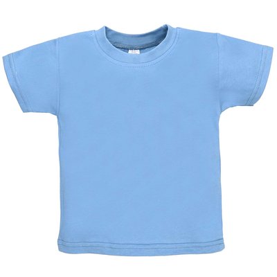 Детская футболка, 100% хлопок кулир, голубая 0601143влш-92 фото