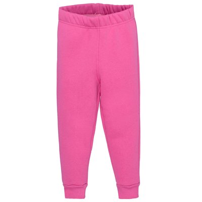 Дитячі штани, Дівчаткам, 100% бавовна - Футер 3х-нитка, колір - Рожевий 1822102мал-98 фото