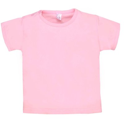 Дитяча футболка, 100% бавовна, рожева 0601101сро-80 фото