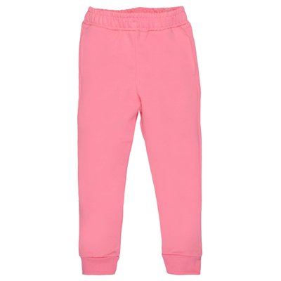 Дитячі штани, Дівчаткам, 100% бавовна - Футер двунитка петельний, колір - Рожевий 1820122крл-92 фото