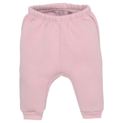 Дитячі штани, Дівчаткам, 100% бавовна - Футер 3х-нитка, колір - Рожевий 1822102пуд-98 фото