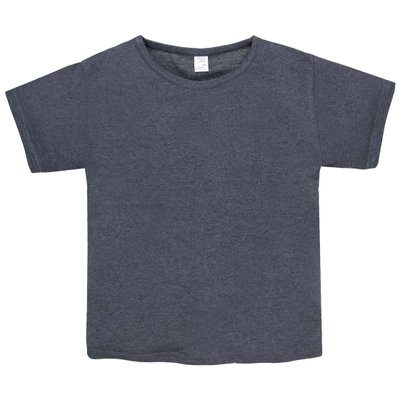 Детская футболка, 100% хлопок, серый меланж 0601101тсм-116 фото