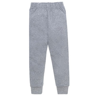 Детские брюки, Мальчикам, 95% хлопок 5% эластан - Футер петельный, цвет - Серый меланж 1820102тсм-92 фото