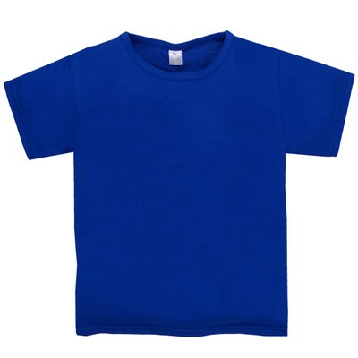 Детская футболка, 100% хлопок, синяя 0601101инд-116 фото