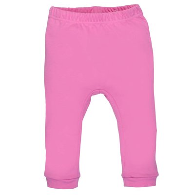 Дитячі штани, Дівчаткам, 100% бавовна - Інтерлок, колір - Рожевий 1806123яр-74 фото