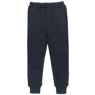 Дитячі штани, Хлопчикам, 95% бавовна 5% еластан - Футер петельний, колір - Чорний 1820126чр-92 фото