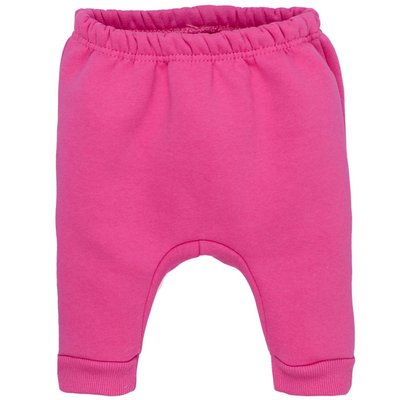 Дитячі штани, Дівчаткам, 90% бавовна, 10% еластан - Футер 3х-нитка, колір - Рожевий 1822123мал-74 фото