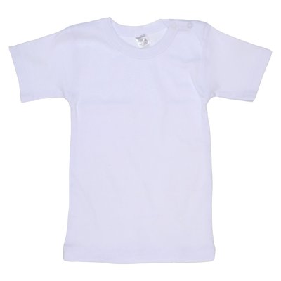 Дитяча футболка, 100% бавовна, мультітріп, біла 0605001біл-134 фото