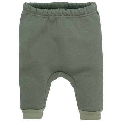 Дитячі штани, Хлопчикам, 90% бавовна, 10% еластан - Футер 3х-нитка, колір - Зелений 1822123хак-86 фото