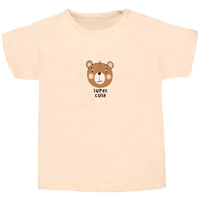 Дитяча футболка, 100% бавовна, молочна 0601301мшр-86 фото