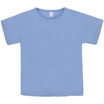 Детская футболка, 100% хлопок, голубая 0601101блк-140 фото