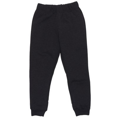Дитячі штани, Хлопчикам, 100% бавовна - Футер 3х-нитка, колір - Чорний 1822102чр-158 фото