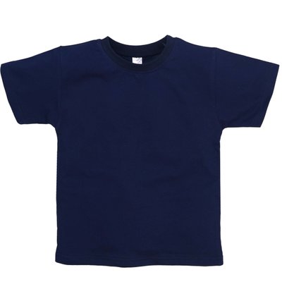 Дитяча футболка, 100% бавовна, синя 0601243тсн-128 фото
